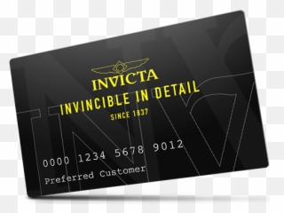 Invicta Stores Financing Card Invictastorescom - Horizontal png
