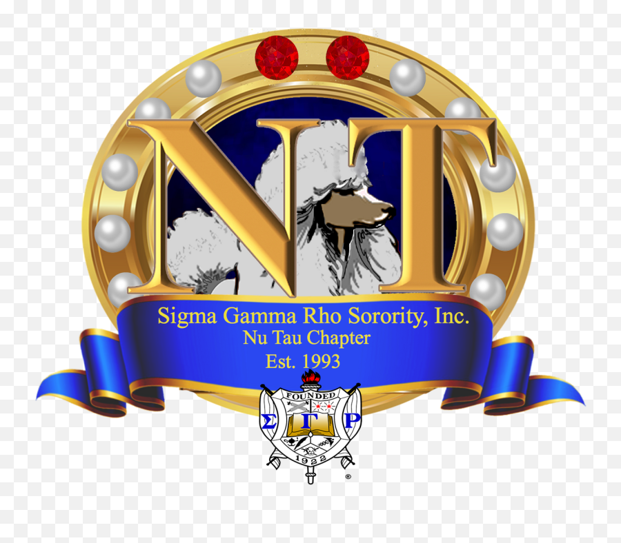 Sgrho Poodle Nu Tau Chapter Of Sigma Gamma Rho Sorority Inc - Accipitriformes Png,Sigma Png