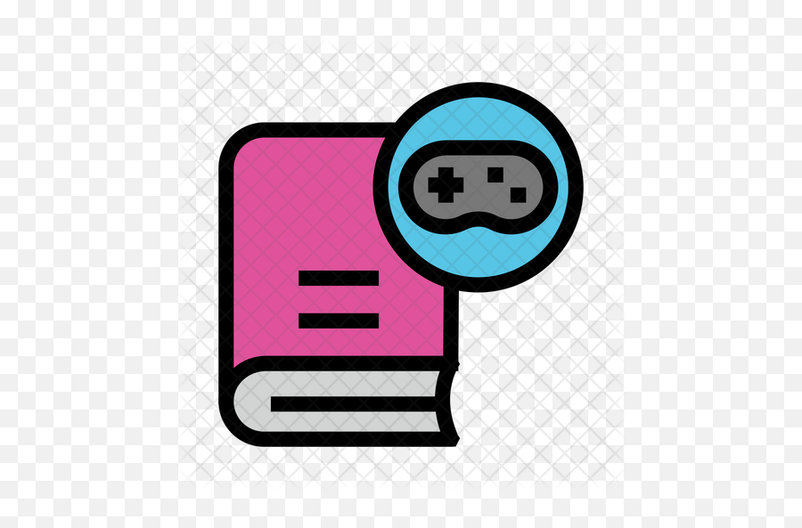 Game Rule Book Icon Of Colored Outline Png Rules