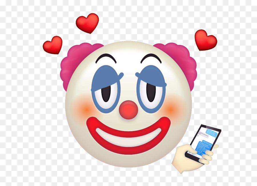 Pin - Clown Emoji Png,Clown Emoji Transparent