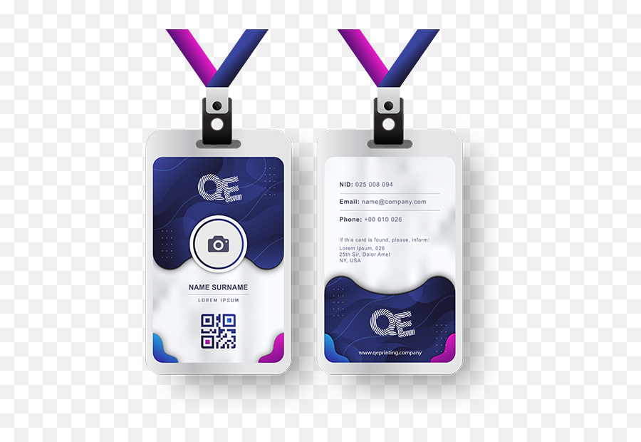 Id Card Qe Printing - Id Card Printing Png,Id Card Png