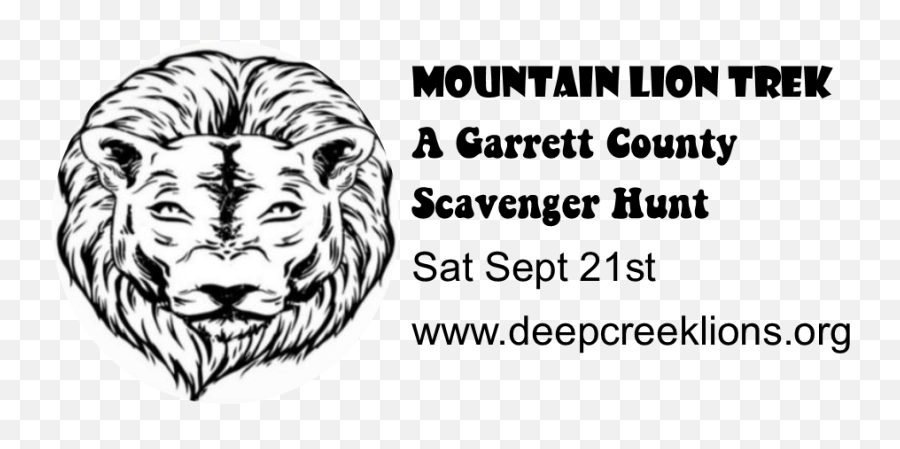 Deep Creek Lions Mountain Lion Trek - Illustration Png,Mountain Lion Png