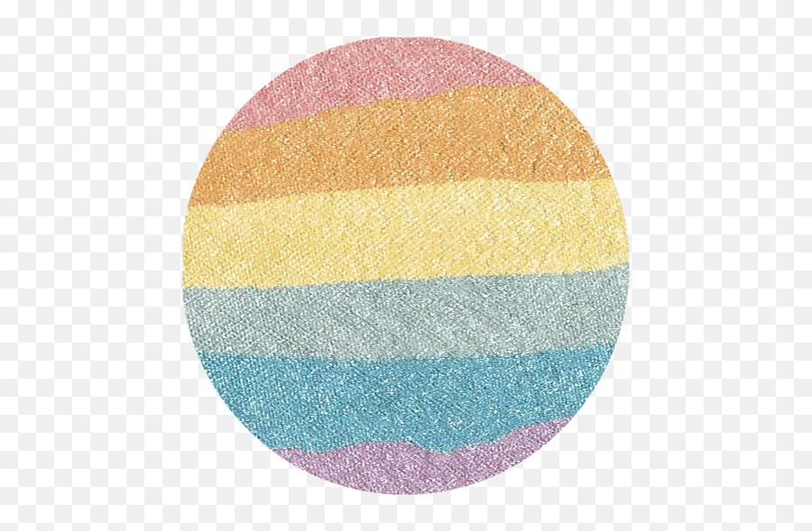 Download Wet N Wild Color Icon Rainbow Highlighter Unicorn - Transparent Circle Rainbow Rug Png,Rainbow Facebook Icon