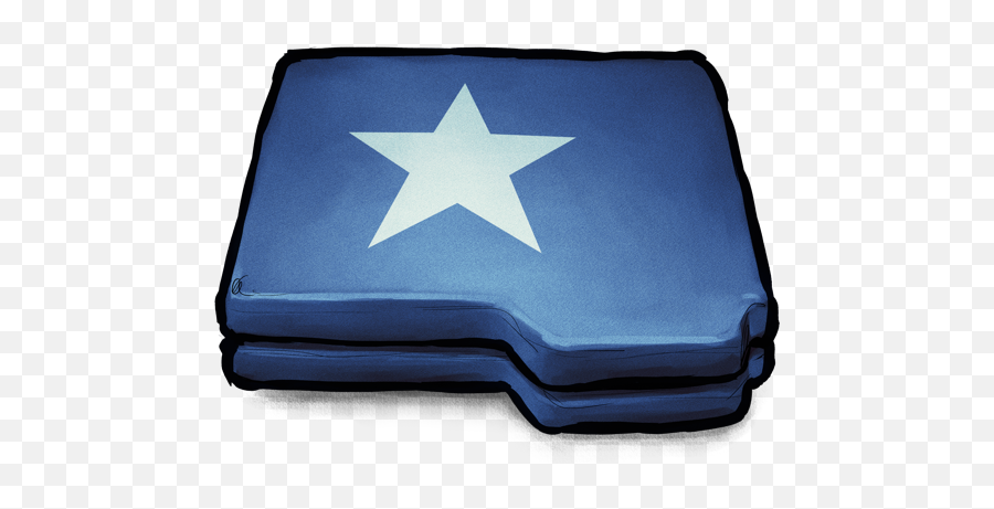 Folder Blue Star Icon - Blue Png,Folder Icon Png Dark Blue