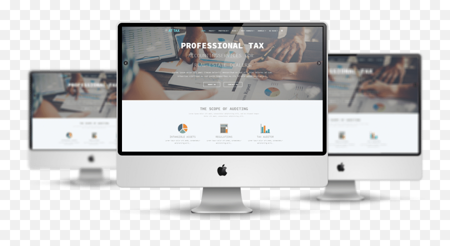 At Tax U2013 Free Responsive Website Templates - Free Organic Themes Woocommerce Png,Tax Free Icon