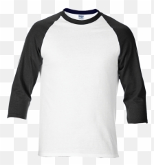 T Shirt - Tshirt PNG Transparent Free Logos Blank Raglan