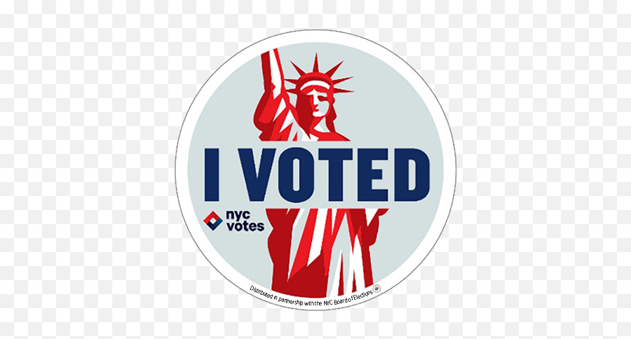 I Voted Sticker Finalists New York City Campaign Finance - Voted Sticker 2020 New York Png,Facebook Icon Stickers