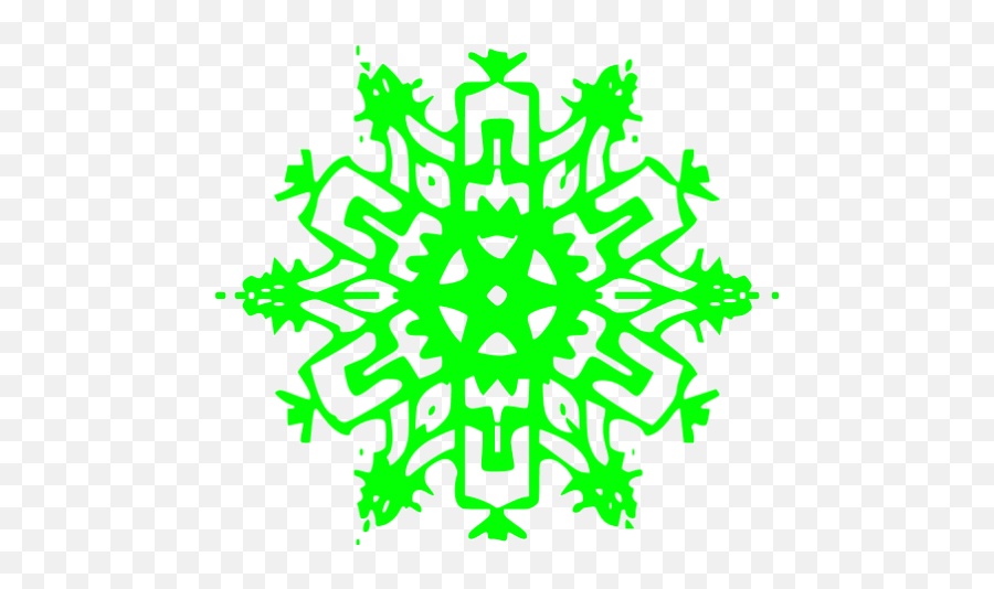 Lime Snowflake 54 Icon - Free Lime Snowflake Icons Language Png,Snowflake Icon Free