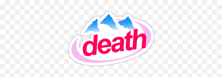 Death Evian Cyberpunk Vaporwave Health Goth Png 43624 - Evian Water,Vapor Wave Png