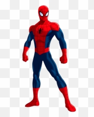Spider Man Clip Art All Body Png - Spiderman Png,Cartoon Body Png