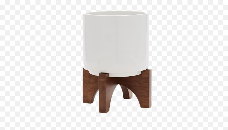 Turned Wood Leg Planter Tabletop - Wood Leg Planter Png,Modern Wood Twitter Icon 24x24 Png