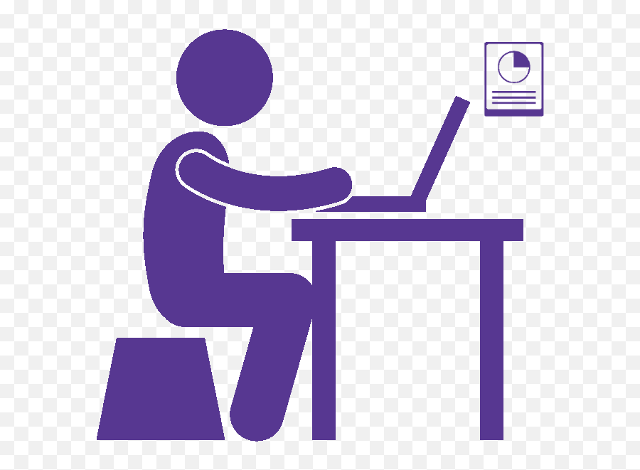 Epilepsy - Man Using Laptop Icon Png,Civilian Icon