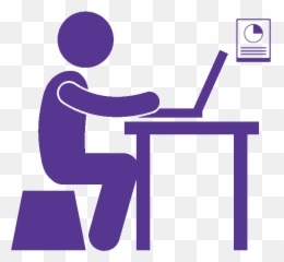Epilepsy - Man Using Laptop Icon png