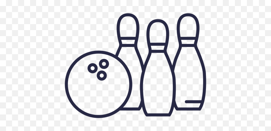 Bowling Ball And Pins Icon Transparent Png U0026 Svg Vector - Boliche Para Colorear,Pin Icon Transparent