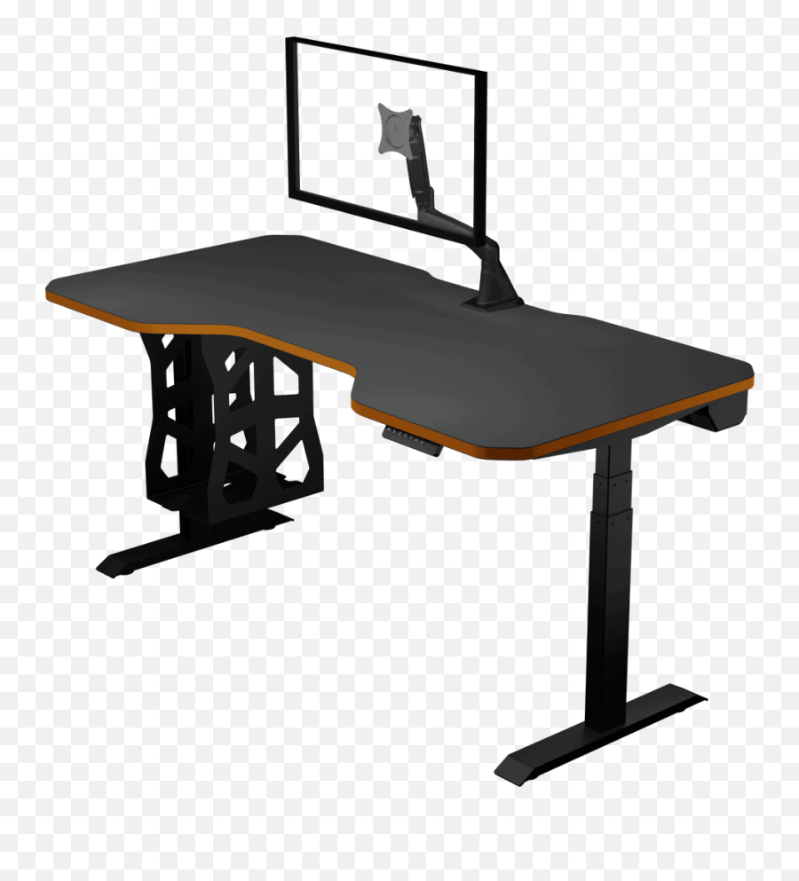 Pc Gaming Desk - The Leetdesk Heightadjustable Customizable Solid Png,Csgo Desktop Icon