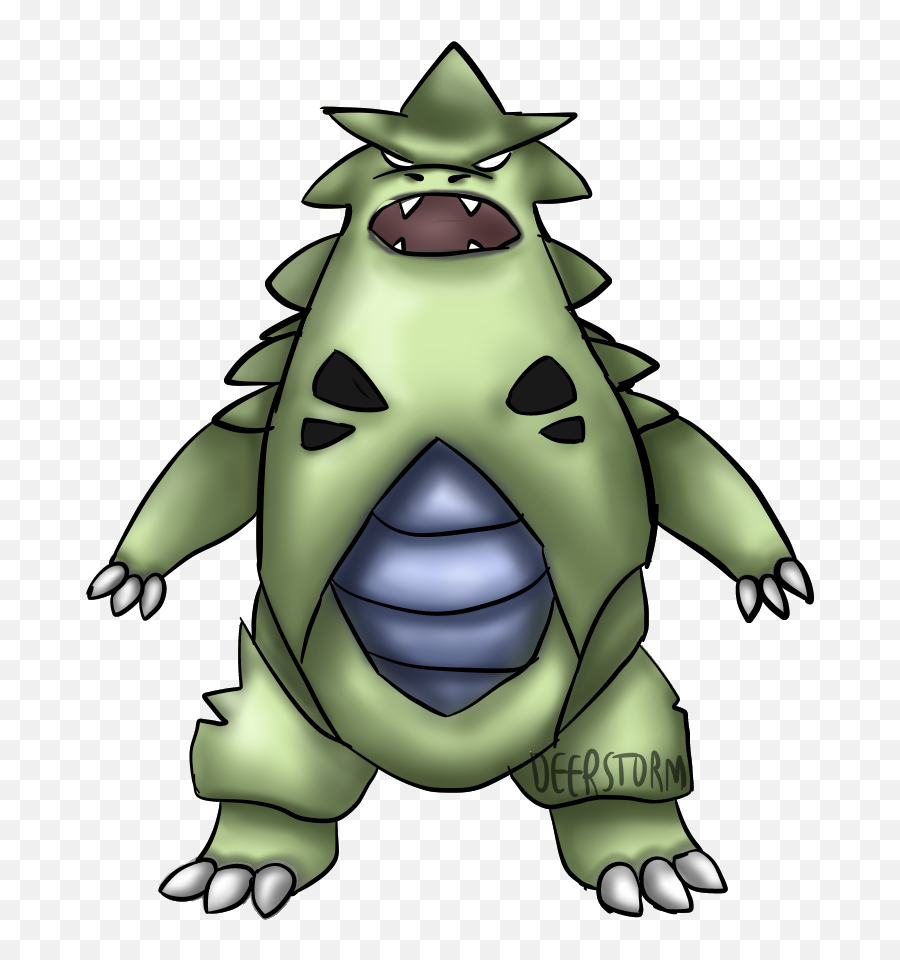 Download I Drew Tyranitar For My Little - Cartoon Png,Tyranitar Png