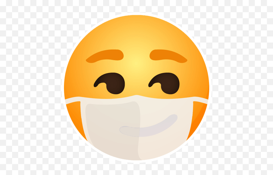 Mask Emoji By Marcossoft - Sticker Maker For Whatsapp Stickers Mask Emoji Dp For Whatsapp Png,Whatsapp Emoji Icon Vector