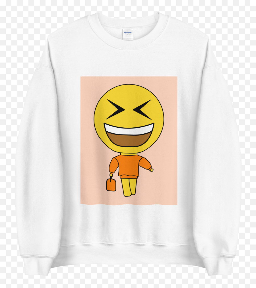 Laughing Emoji Sweatshirt Rootsalute - Sweater Png,Laughing Emoji Icon