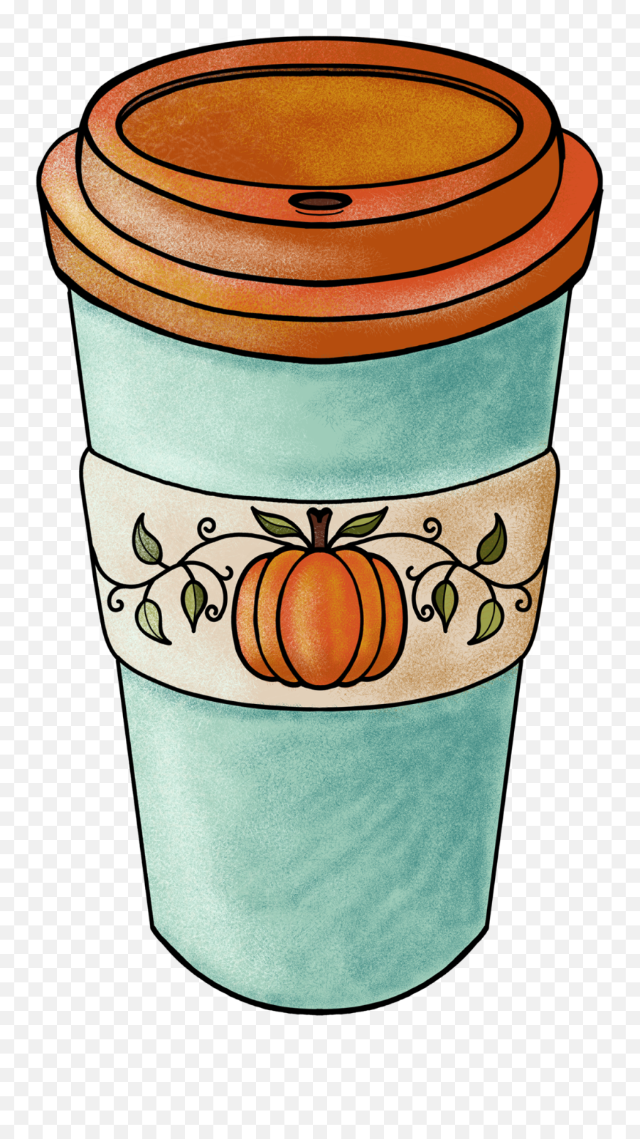 Download Hd Aimie Clouse - Fall Pumpkin Spice Clipart Pumpkin Spice Latte Clipart Png,Pumpkin Spice Png