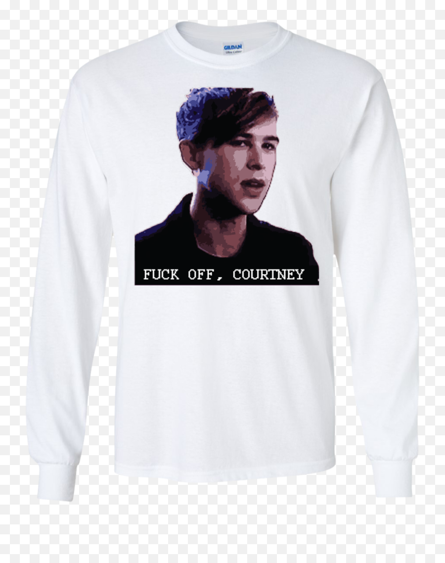 Fuck Off Courtney Shirt - 13 Reasons Why Png,13 Reasons Why Png