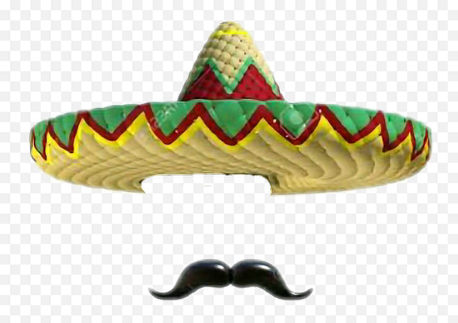 Sombrero Mexicano Transparent Png - Mexican Hat And Mustache Png,Sombrero Mexicano Png