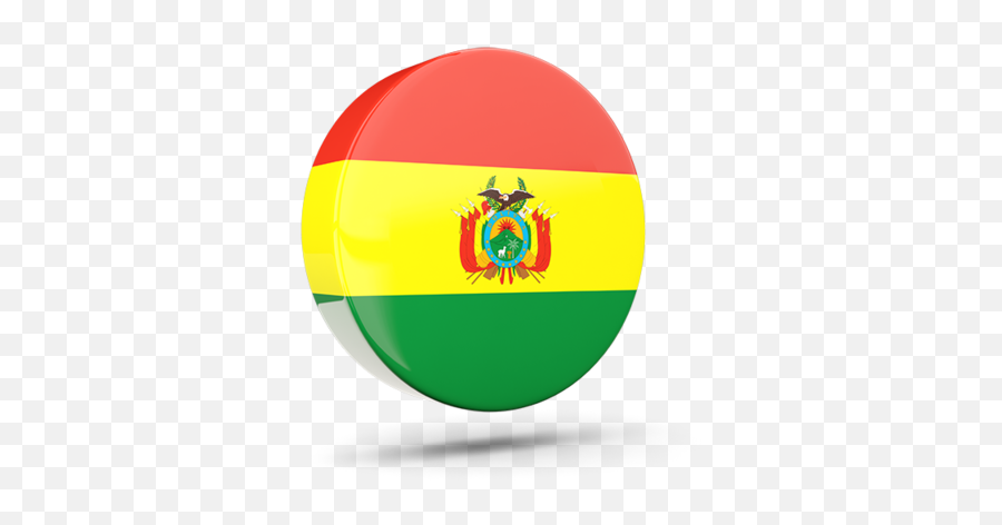 Glossy Round Icon 3d - Transparent Ghana Flag Png,Bolivia Flag Png