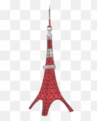 Download Tower Clipart Tokyo - Full Size PNG Image