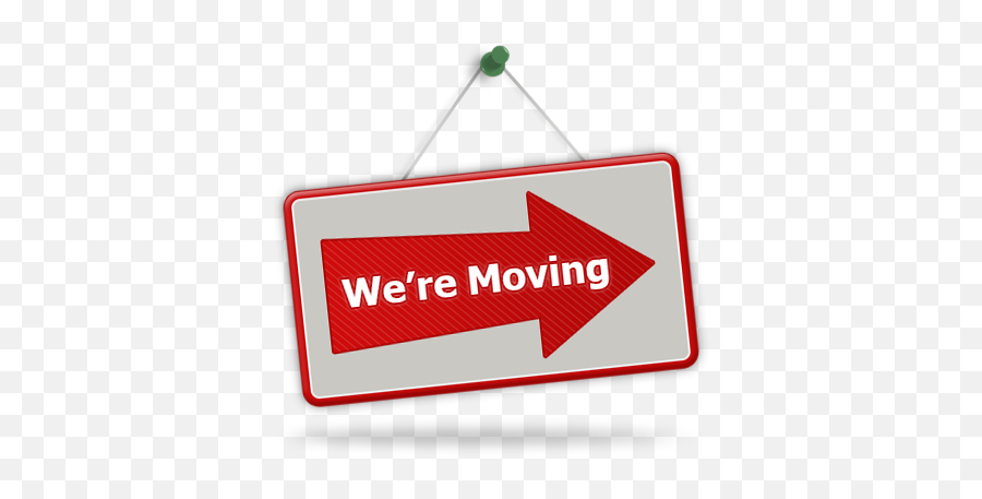 We Are Moving Png Image - Sign,Moving Png