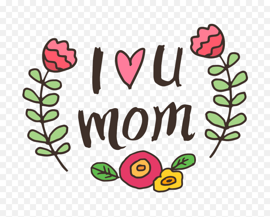 Download Hd I Love You Mom Png File - Te Amo Mama En Ingles,Mom Png