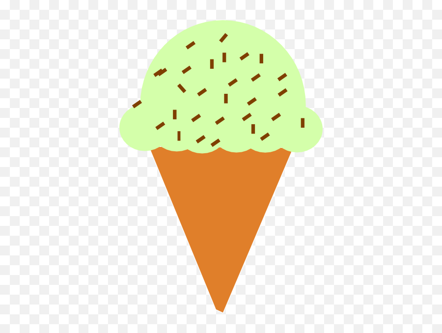 Ice Cream Cone Clipart Of 4 - Wikiclipart Ice Cream Cone Clipart Green Png,Ice Cream Cone Transparent