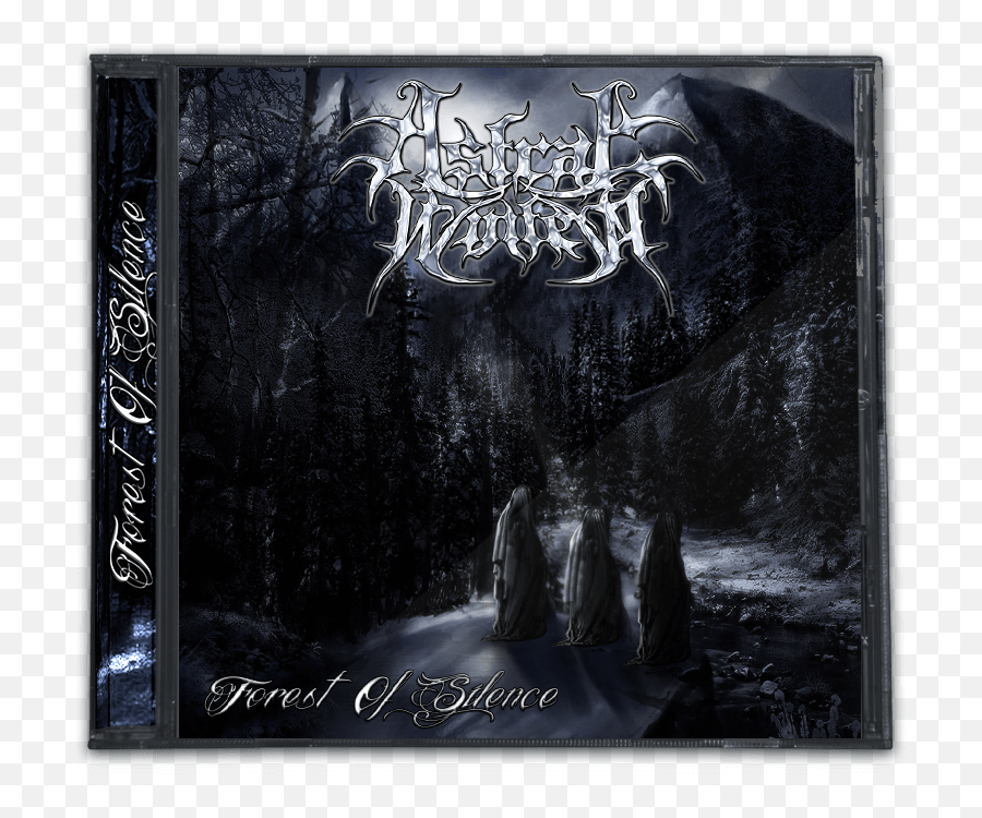 Astral Winter - Forest Of Silence Cd Astral Winter Forest Of Silence Png,Silence Png