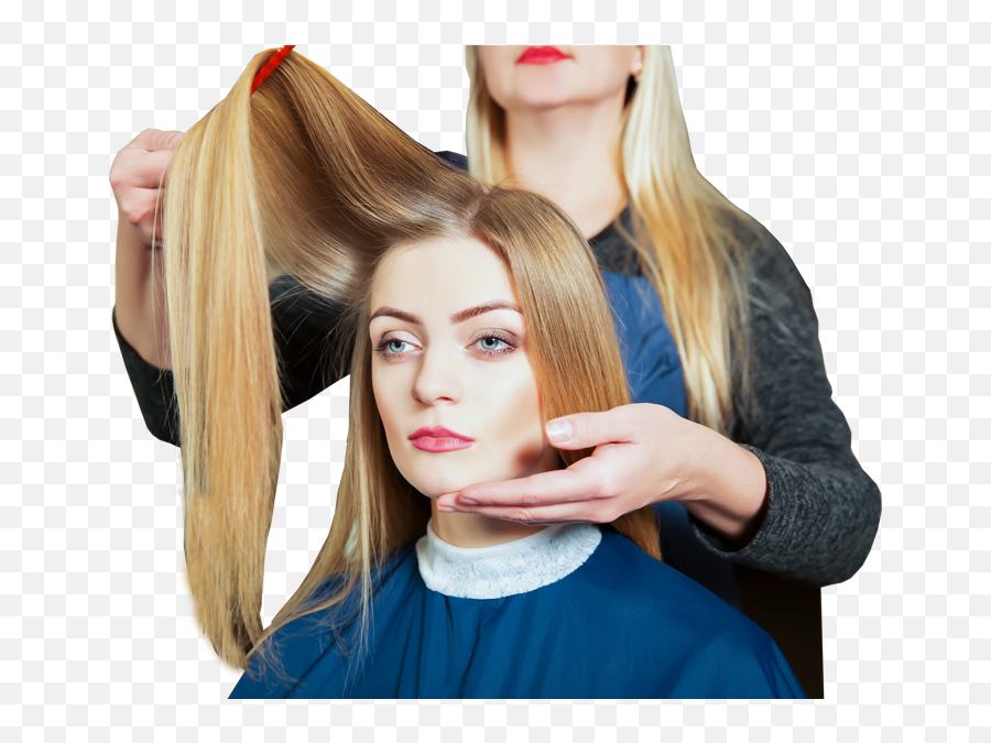 Download Hd Hair - Hairdresser Transparent Png Image Girl,Hairdresser Png