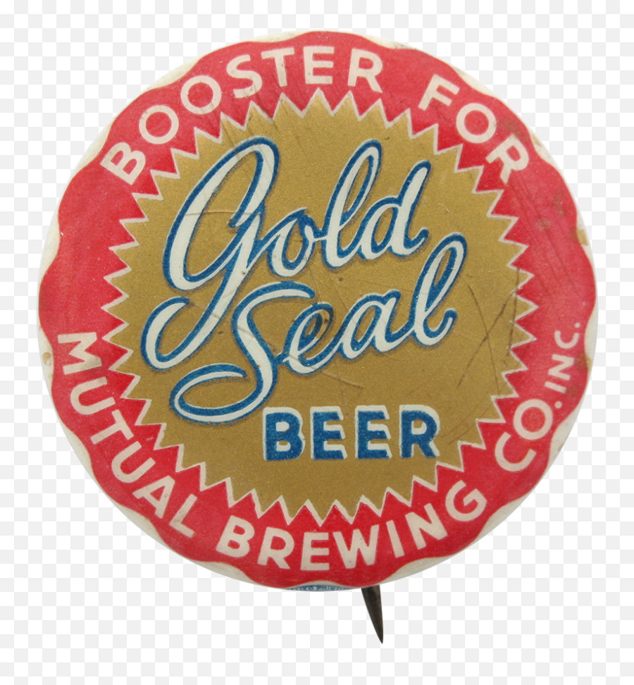 Gold Seal Beer Busy Beaver Button Museum - Circle Png,Gold Seal Png