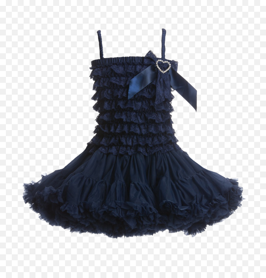 Dark Blue Tutu Dress Transparent Image - Dress Png,Dress Transparent Background
