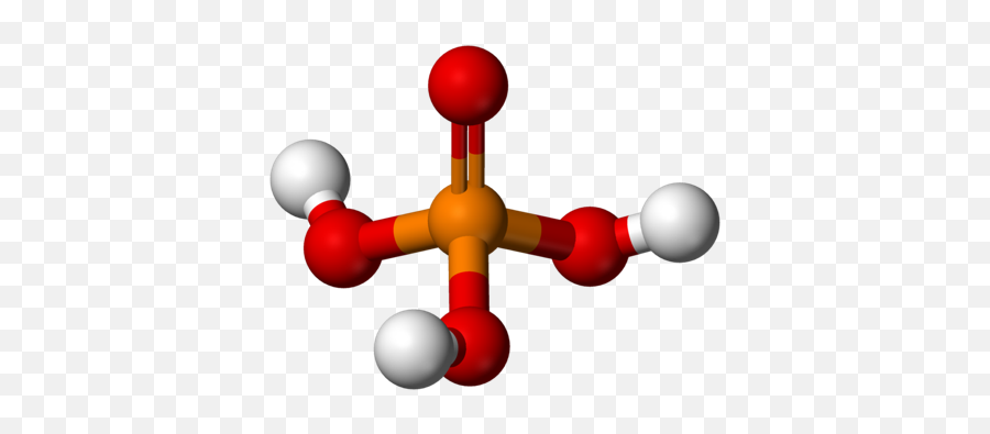 Phosphoric Acid - Trihydroxidooxidophosphorus Phosphoric 3d Structure Of Phosphoric Acid Png,Acid Png