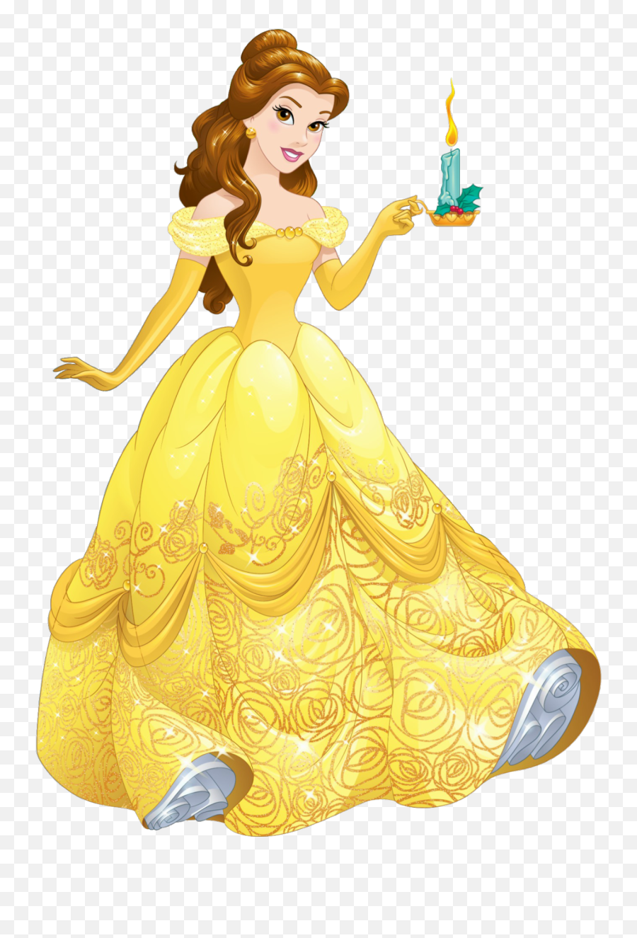 Belle Clipart Transparent Background - Disney Princess Png,Belle Transparent