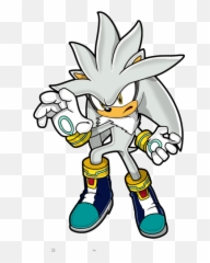 Sonic And The Beauty Of Makeup - Silver The Hedgehog Coloring Pages Png,Silver The Hedgehog Png