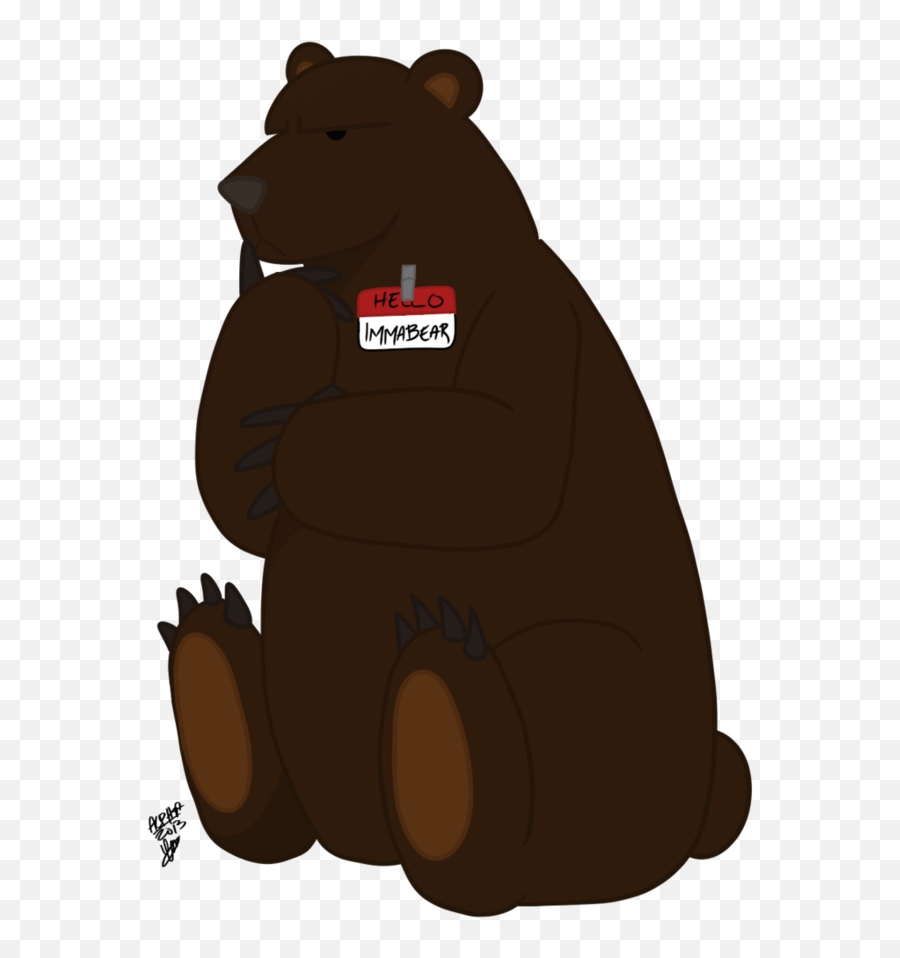 Bear Beaver Snout Animated Cartoon - Cartoon Transparent Bear Png,Bear Transparent