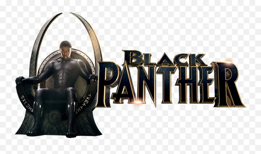 Black Panther Movie Logo Png Picture - Black Panther Movie Png,Black Panther Logo Marvel