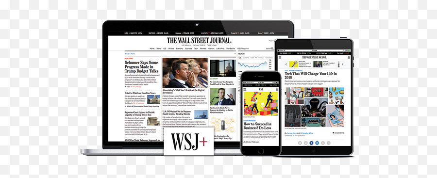 The Wall Street Journal - Wall Street Journal Online Png,Wall Street Journal Logo Png