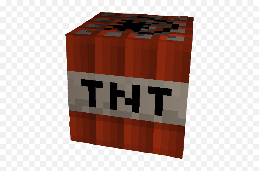Minecraft Tnt Block - Tnt Block In Minecraft Png,Minecraft Tnt Png