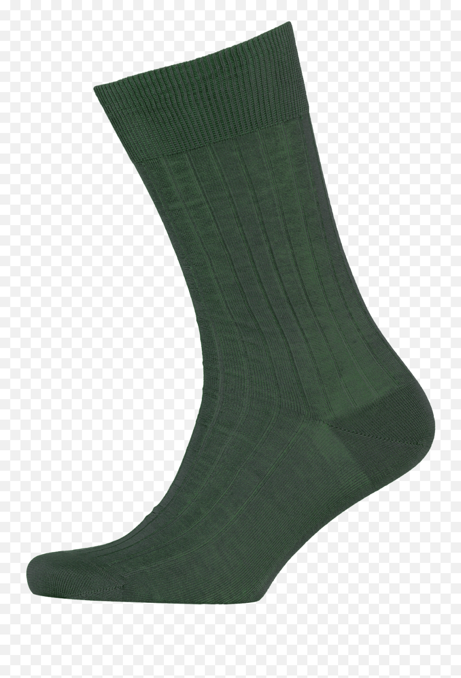 Coloured Socks - Bottle Green Sock Png,Socks Png