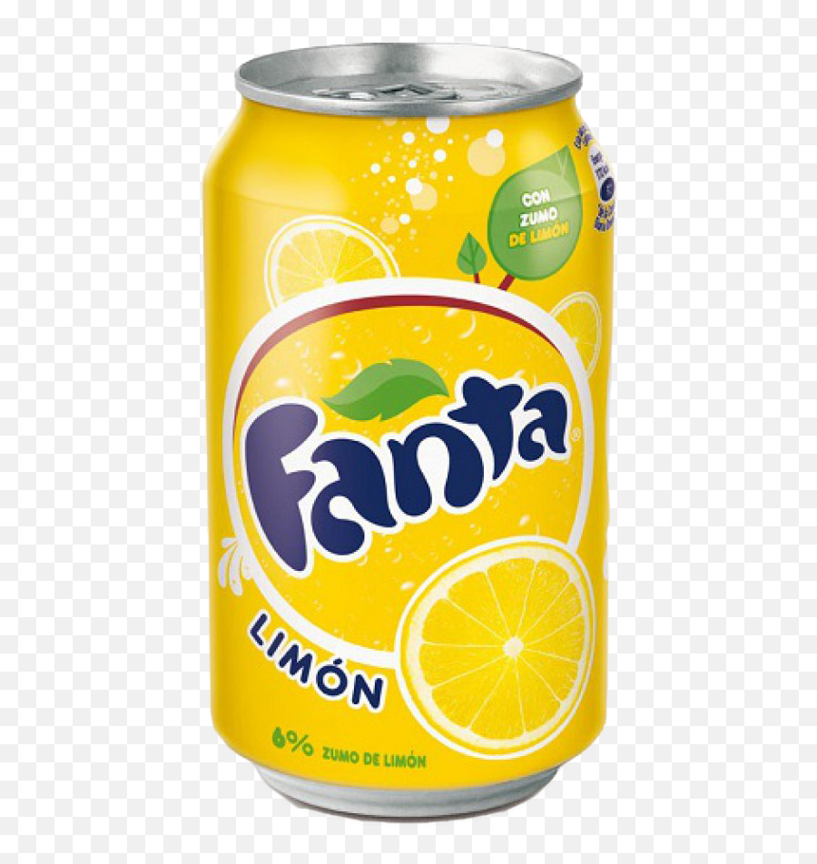Lemon Fanta Can 330 Ml U2013undefined - Fanta Png,Lemon Png
