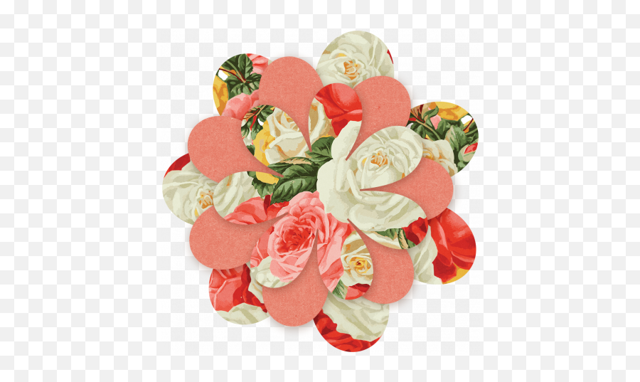 Paper Flower 5 Graphic - Artificial Flower Png,Paper Flower Png