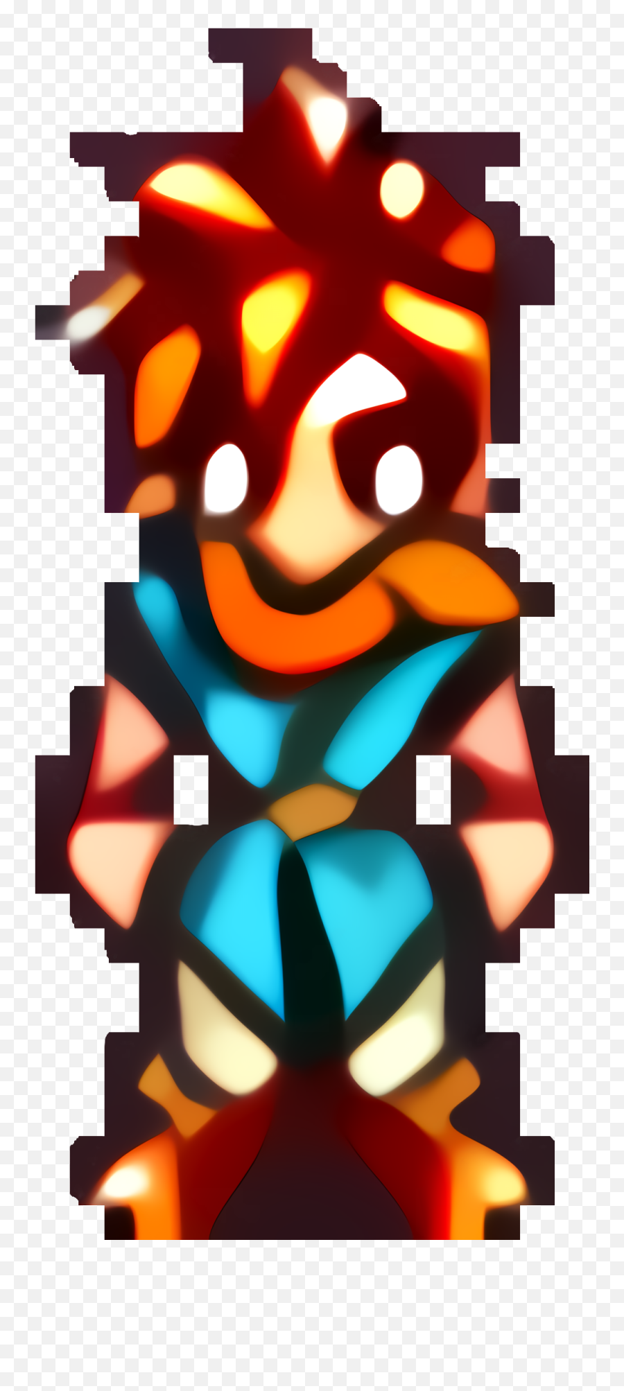 I Upscaled Cronou0027s Sprite 6 Times Using Waifu2x And This Is - Chrono Trigger Crono Sprite Png,Chrono Trigger Logo