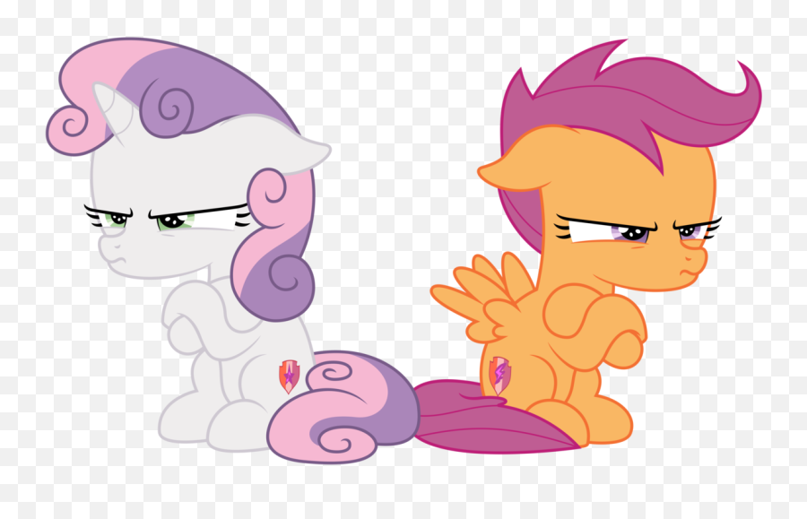 1713863 - Artistbesttubahorse Crossed Hooves Cute Duo Cartoon Png,Belle Transparent Background