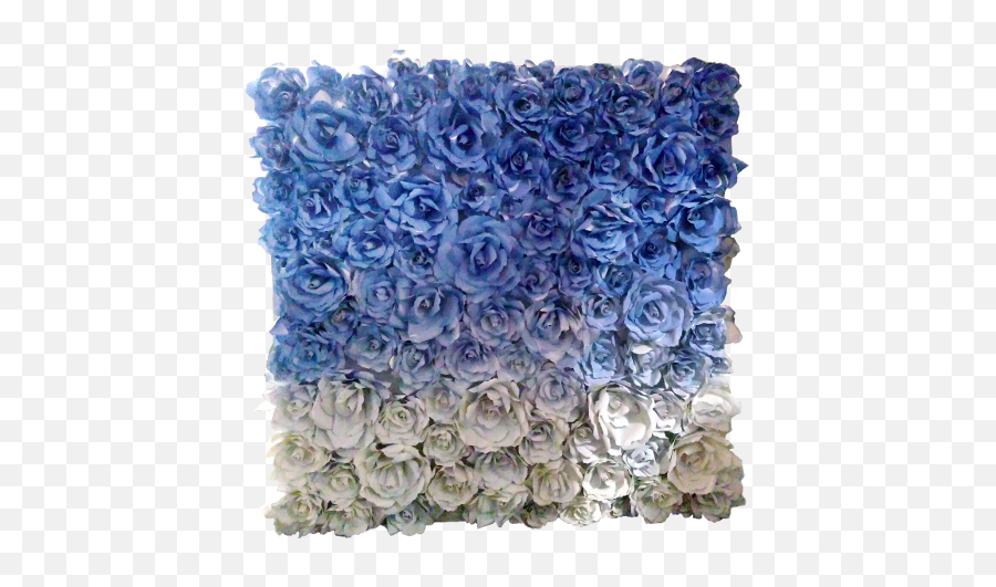 Blue Flower Wall Element Formerly Event Rental U0026 Gulf - Artificial Flower Png,Blue Flower Transparent