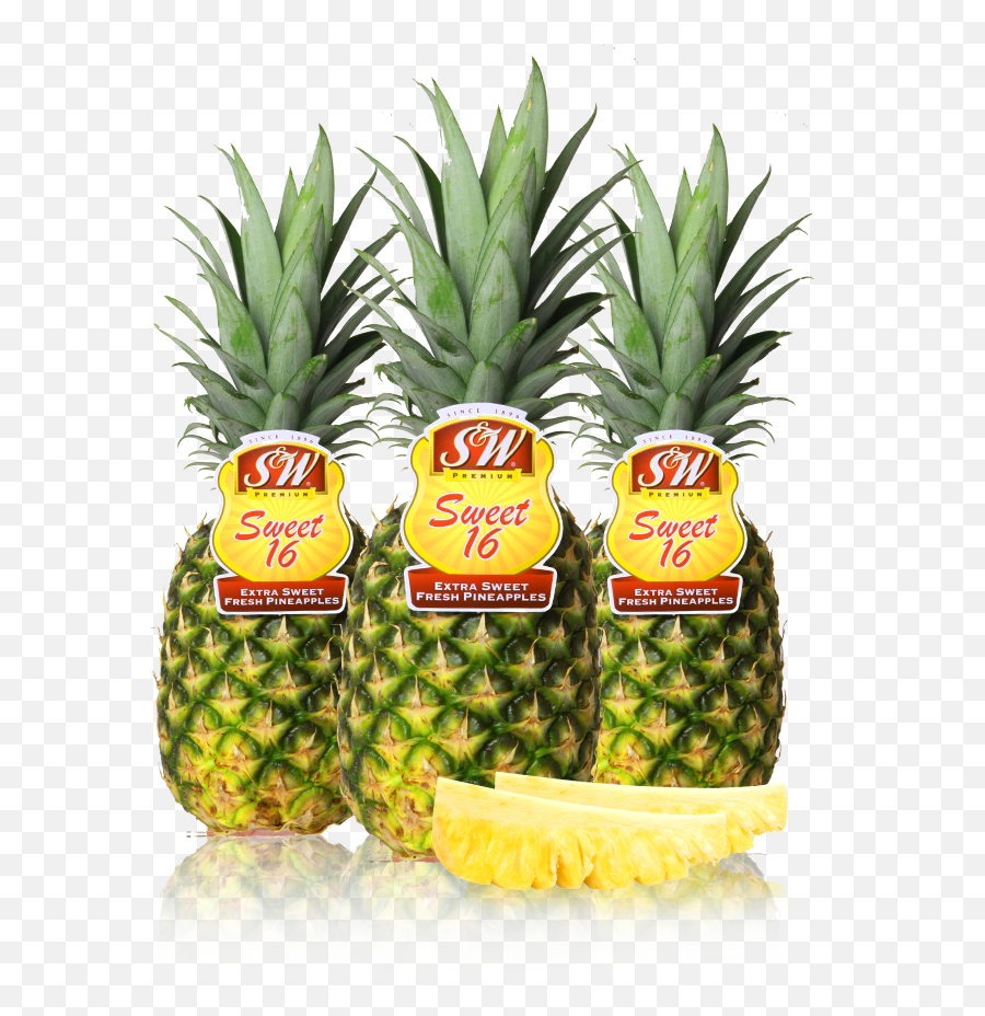 Su0026w Fresh Pineapples - Sweet 16 Extra Sweet Fresh Pineapples Pineapple Png,Sweet 16 Png