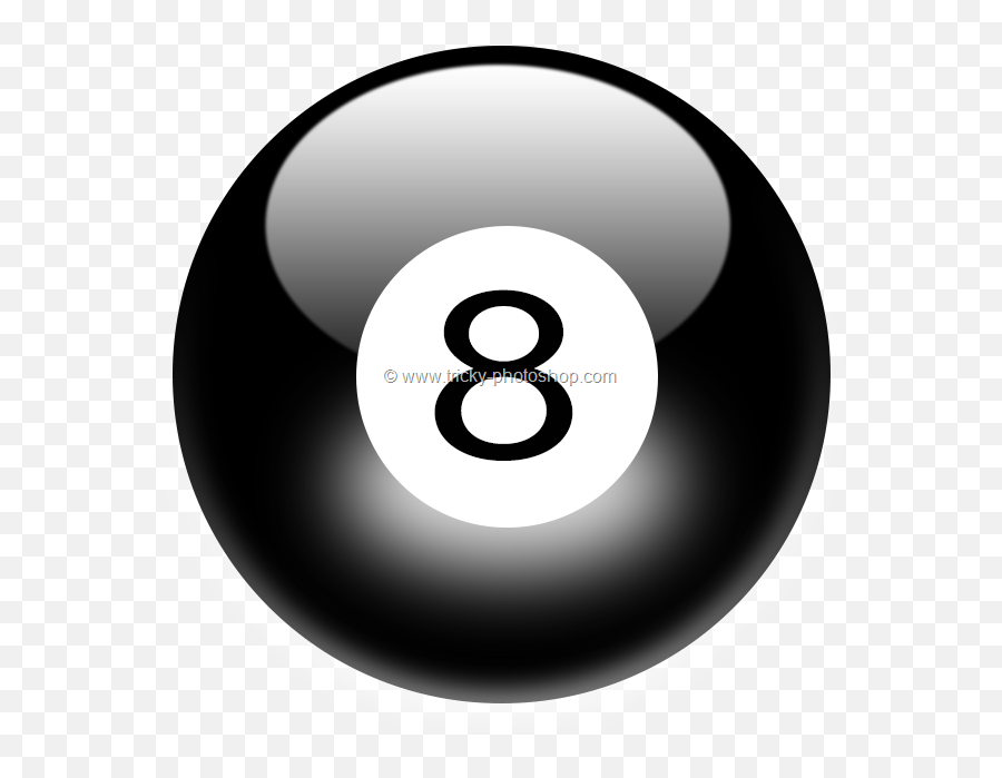 Create Ultra Clean Billiard Ball In Photoshop Cs6 - Solid Png,Create Logo In Photoshop