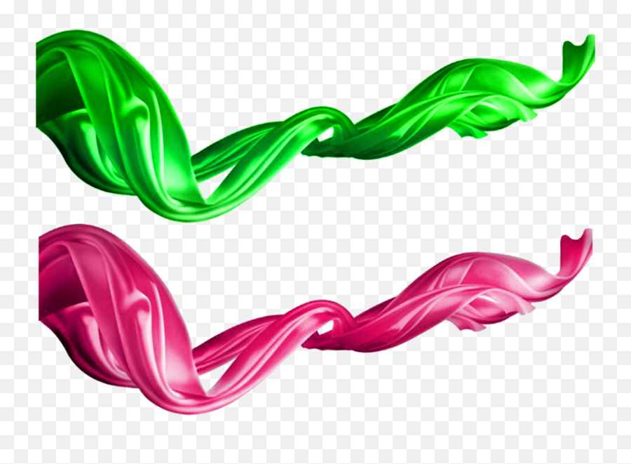 Flowing Pink Ribbon Png - Pink Silk Ribbon Png,Deviant Art Logo